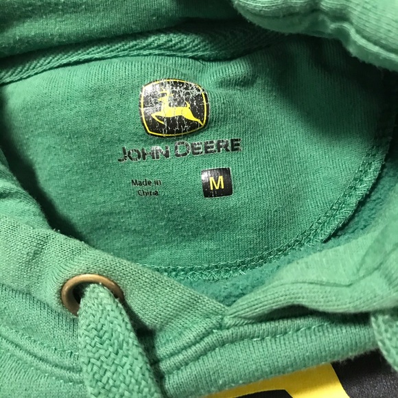 Men’s authentic John Deere hoodie - Picture 2 of 2